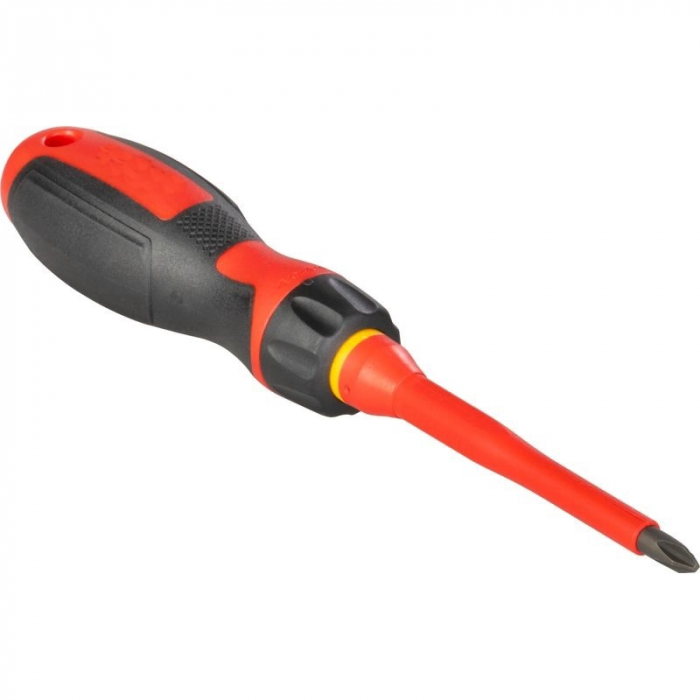 Set 5 surubelnite VDE pentru electricieni cu maner interschimbabil, izolate 1000V in cutie transport plastic [3]