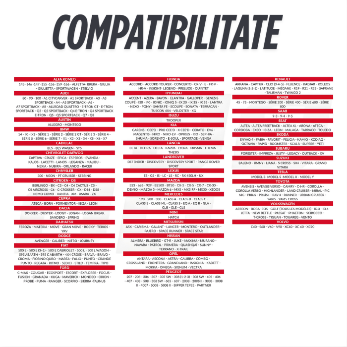 Set complet huse auto universale pentru scaune fata si spate, 9 piese cu tetiere incluse, design matlasat negru si rosu, material rezistent la uzura si murdarie, compatibile cu scaune cu airbag latera [8]