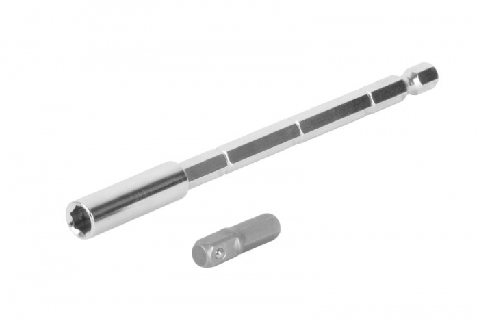 Set surubelnita cu adaptor, biti si tubulare 41 buc, in cutie transport plastic [6]