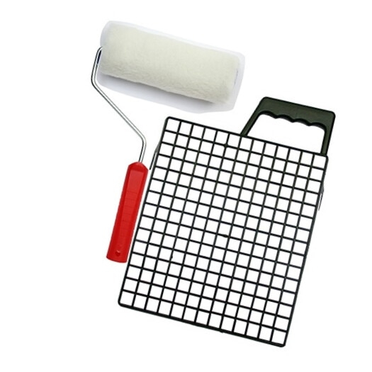 Set trafalet pentru zugravit 180 mm, fir 18mm si gratar plastic 20x17 cm [1]