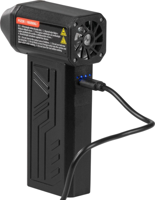 Suflanta electrica portabila, 180W, acumulator 4000 mAh, viteza aer 97 km/h, USB-C, 4 trepte putere, pentru tastaturi, PC, auto si atelier [4]
