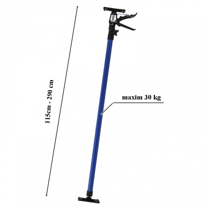 Suport metalic tip stalp de sustinere telescopic 115 cm - 290 cm, max 30 kg [2]