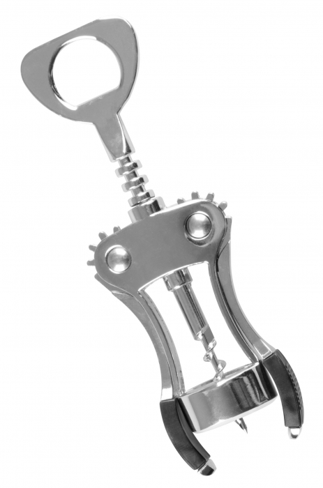 Tirbuson pentru desfacut sticle vin, maner ergonomic, multifunctional, 19 cm [1]