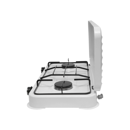 Aragaz tip plita, cu 2 arzatoare, 2x2.5 KW, diametru arzator 80 mm, dimensiuni 470 x 270 x 65 mm [2]