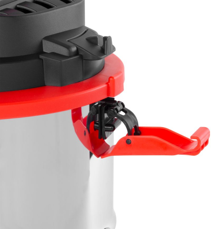 Aspirator industrial umed si uscat, 1200 W, rezervor metalic 20 L, putere aspirare 17 kPa, functie suflare, debit aer 33 l/s, cablu 5.5 m, accesorii incluse [6]