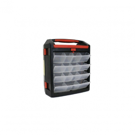 Organizatoare si cutii scule - Cutie/organizator accesorii Strend Pro BBx3027, 30 compartimente, 385 x 350 mm, maxim 12 kG