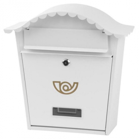 Cutii postale - Cutie postala Strend Pro Napoleon B, 360 x 135 x 370 mm, Alba