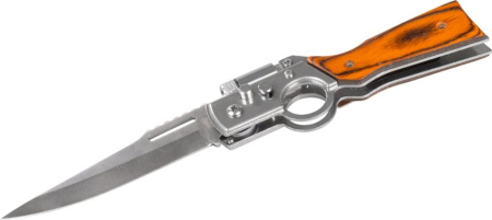 Cuțit pliabil cu lanterna LED, 21 cm, multifunctional, pentru camping, pescuit și drumeții, lama 9.5 cm, clip prindere curea [1]