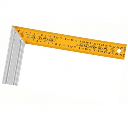 Echer (vinclu) tamplar/dulgher, 300 mm, din aluminiu [1]