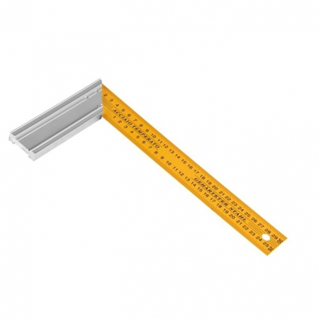 Unelte si aparate de masura - Echer (vinclu) tamplar/dulgher, 300 mm, din aluminiu