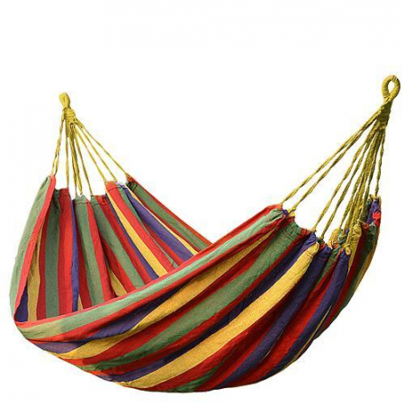 Hamace si leagane - Hamac din bumbac rezistent 240cmx160cm, max 200 kg