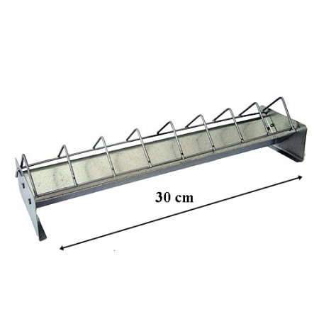 Hranitoare zincata pentru pui si pasari de curte, lungime 30 cm [1]