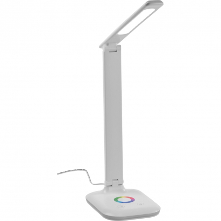 Lampa LED cu iluminare ambientala reglabila RGB color, buton touch on/off, cablu alimentare priza 230V, 450 lumeni, lumina cald-neutru-rece [5]