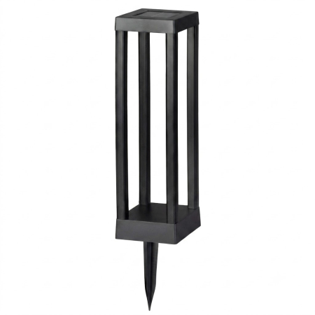 Lampi solare - Lampa solara gradina LED, inaltime 35/46 cm iluminare automata lumina alba calda alimentare solara exterior, acumulator 500 mAh
