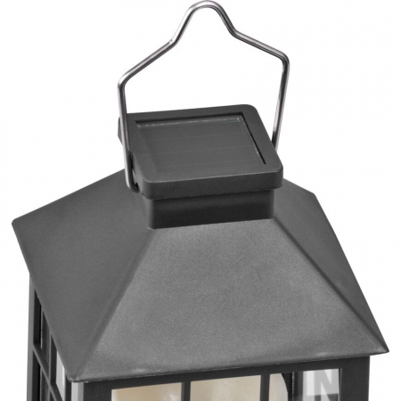 Lampa solara pentru gradina sau terasa, efect flacara, 10.5x10.5x19 cm [2]
