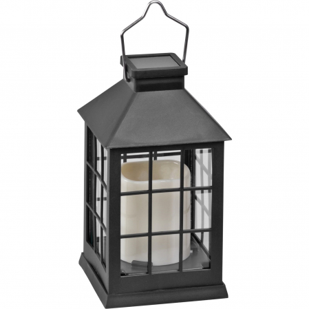 Lampa solara pentru gradina sau terasa, efect flacara, 10.5x10.5x19 cm [1]