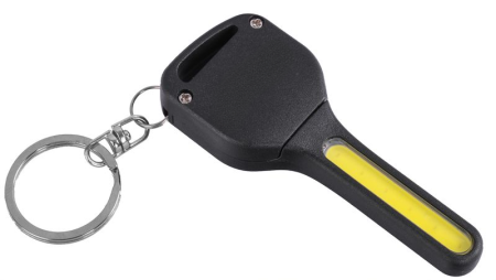 Lanterne - Lanterna breloc cu LED 60 lm, magnet incorporat, 3 moduri iluminare, compacta, 75x30 mm, baterie inclusa