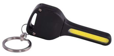 Lanterna breloc cu LED 60 lm, magnet incorporat, 3 moduri iluminare, compacta, 75x30 mm, baterie inclusa [2]