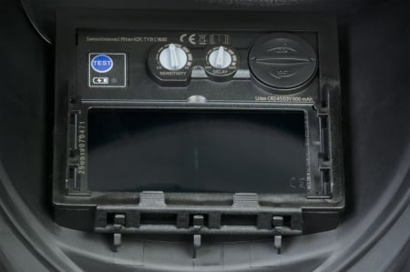 Masca sudura BlackMatte, autodark, reglaj automat, alimentare celule solare + baterie [5]