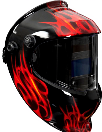 Produse EmagMarketplace - Masca sudura FireFlame, autodark, reglaj automat, alimentare celule solare + baterie