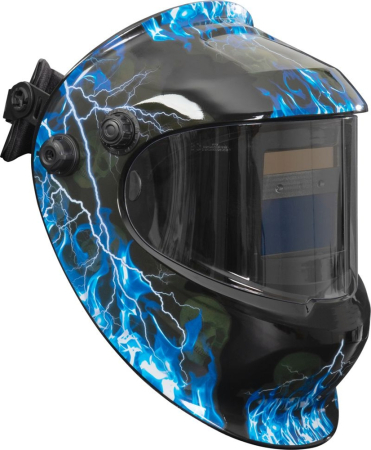 Produse EmagMarketplace - Masca sudura GalaxyLight, autodark, reglaj automat, alimentare celule solare + baterie