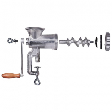 Masina de tocat carne manuala nr 8, accesorii incluse, max 30 kg/h [1]