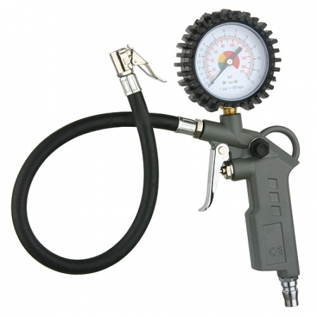 Accesorii compresoare - Pistol pentru umflarea anvelopelor, Strend Pro Airtool TG-11, cu manometru