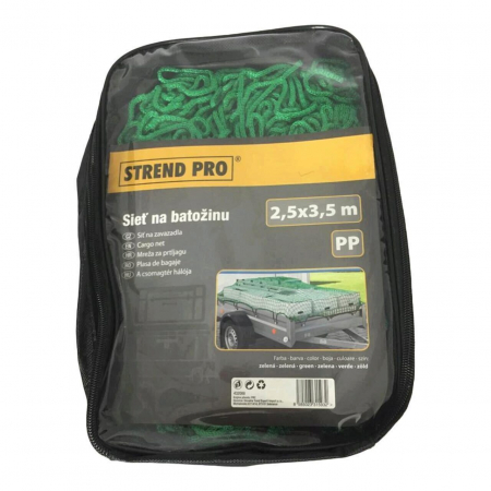 Protectie portbagaj - Plasa protectie marfa Strend Pro SN-235, dimensiune 2.5x3.5m