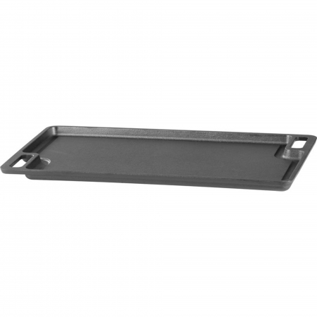 Plita reversibila din fonta pentru grill, dreptunghiulara, cu manere 46x26x1.9 Cm [1]