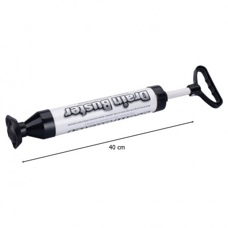 Pompa de desfundat tevi si scurgeri, lungime 40 cm, actionare manuala [1]