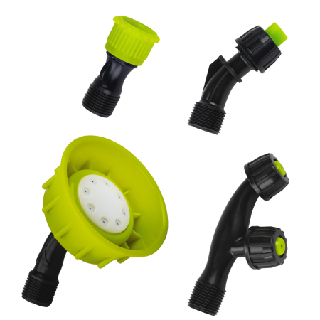 Pulverizator electric cu acumulator 16L, baterie 12V 8Ah, presiune 5.5 bari, lance inox, 3 duze, vermorel pentru gradina, vie si livada [4]