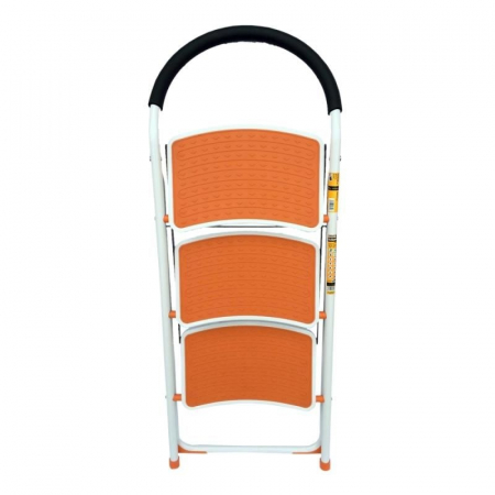 Scara otel 3 trepte Strend Pro WR2062K-1, 150 kG, portocalie [1]