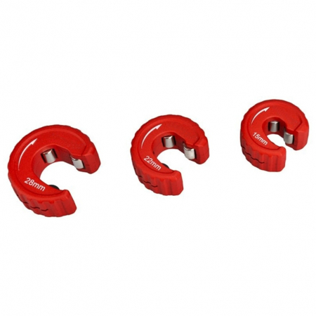 Set 3 dispozitive cu role pentru taiat tevi cupru/aluminiu, 15-22-28 mm [1]
