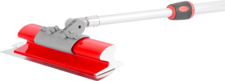 Set 3 gletiere profesionale, otel inoxidabil, 40 cm, 80 cm,100 cm grosime lama 0.3 mm, maner prelungitor 0.8-1.4 m [3]