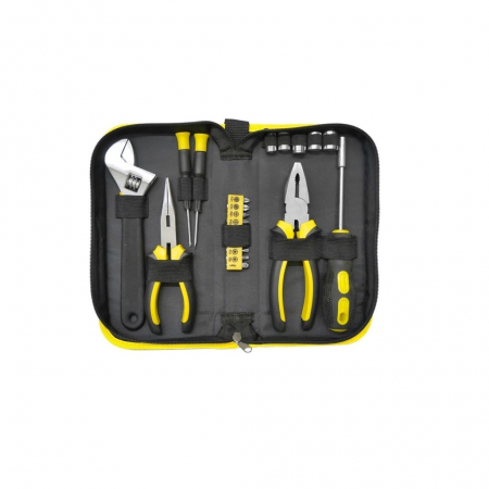 Seturi scule - Set combinat 21 piese, 25 x 13 cm, in cutie transport cu fermoar
