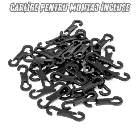 Set complet huse auto universale pentru scaune fata si spate, 9 piese cu tetiere incluse, design matlasat negru si rosu, material rezistent la uzura si murdarie, compatibile cu scaune cu airbag latera [6]