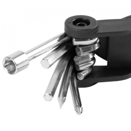 Set complet reparatie bicicleta, chei si petice, 28 buc [2]