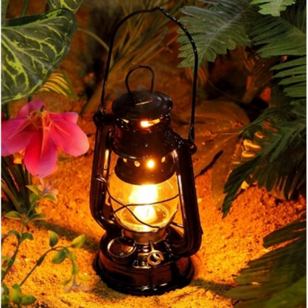 Set lampa cu gaz lampant Cooper Clasic, inaltime 25 cm si Gaz lampant 1l [3]