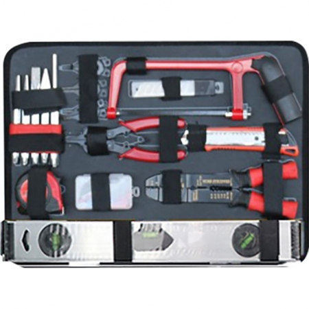 Trusa scule 139 piese, tubulare, chei combinate, imbus, in cutie transport aluminiu, 46x35x13 cm [1]