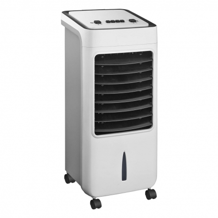 Ventilatoare si racitoare aer - Ventilator portabil pe roti cu racire pe apa, putere 80W, rezervor 6 l, alimentare 230 V / 50 Hz, 69x29x28 cm