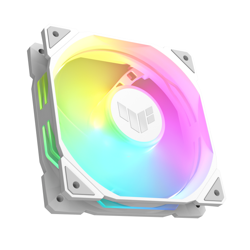 PC, Periferice & Software - Ventilator Carcasa ASUS TUF GAMING TR120 ARGB 3IN1 White, 12 cm, 2000 RPM, 3 ventilatoare, RGB