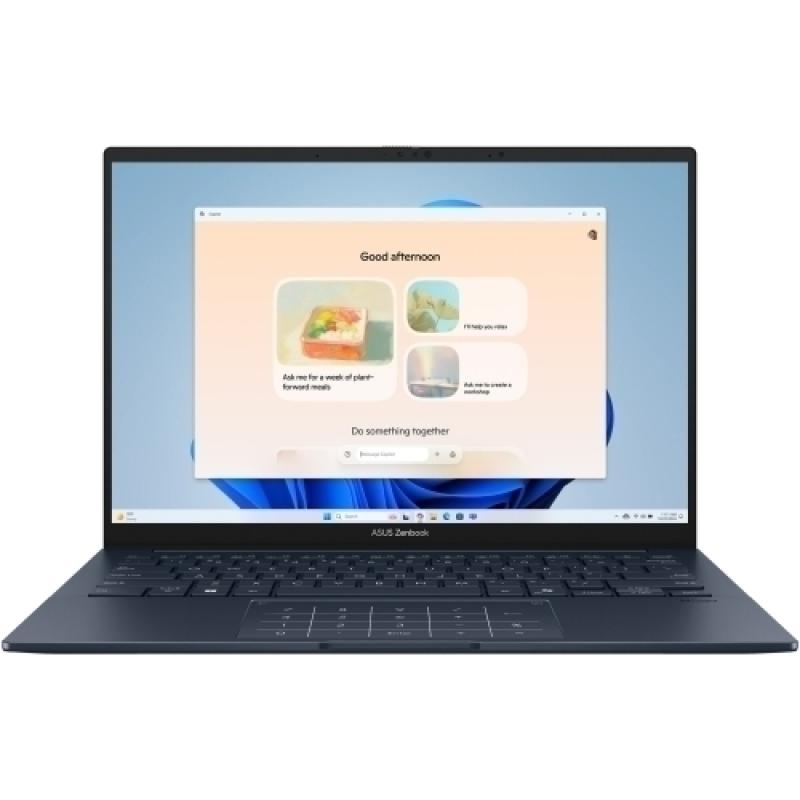 Laptopuri & accesorii - Laptop Consumer ASUS Zenbook 14, cu procesor Intel Core Ultra 5 225H, 14'' OLED, 16 GB LPDDR5x, 512GB, Intel Arc 140T, Windows 11 Pro, 3 ani Garantie