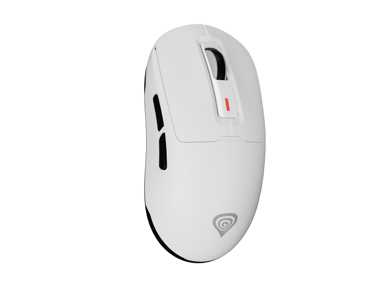 PC, Periferice & Software - Mouse Wireless GENESIS Zircon 660, 12000 DPI, Alb