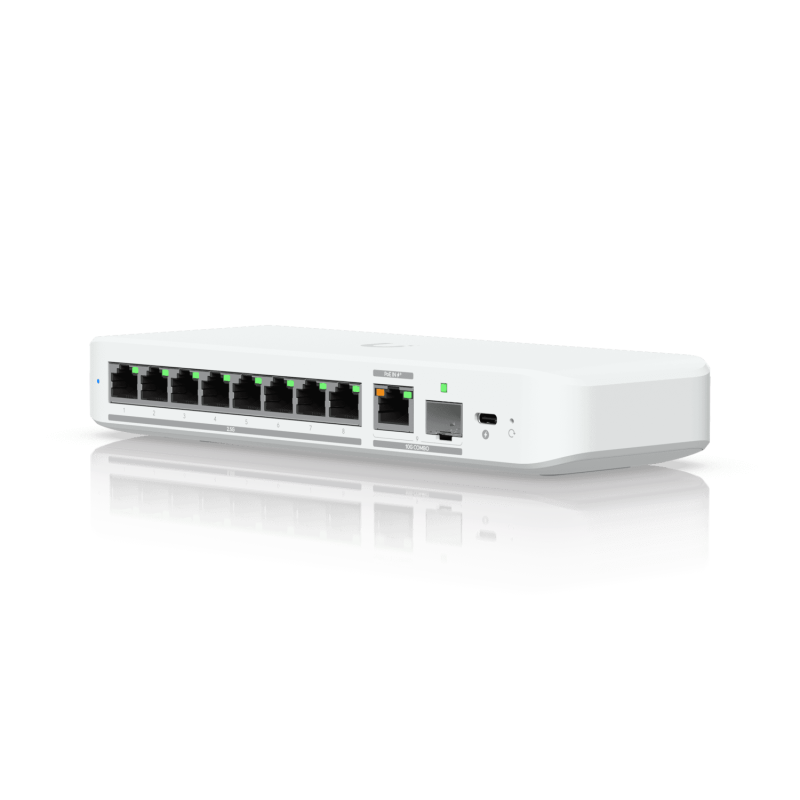 Retelistica - Switch Ubiquiti UniFi Flex 2.5G, 2.5G, 8 porturi, PoE