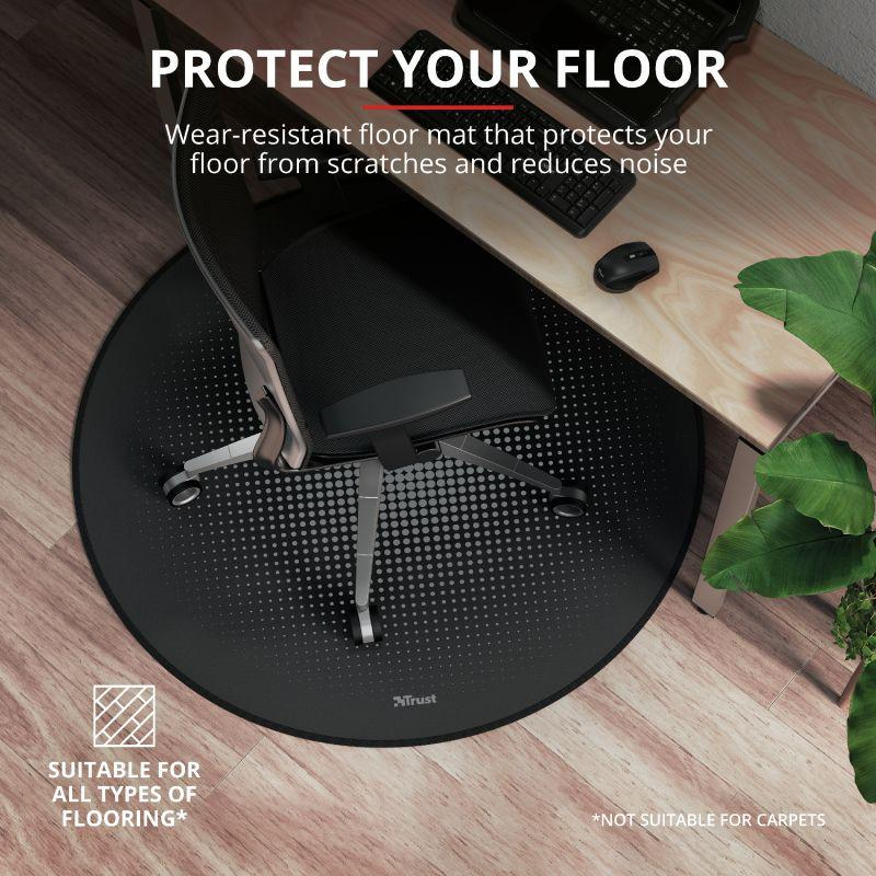 Accesoriu scaun gaming Trust Mika Round Floor Mat [2]