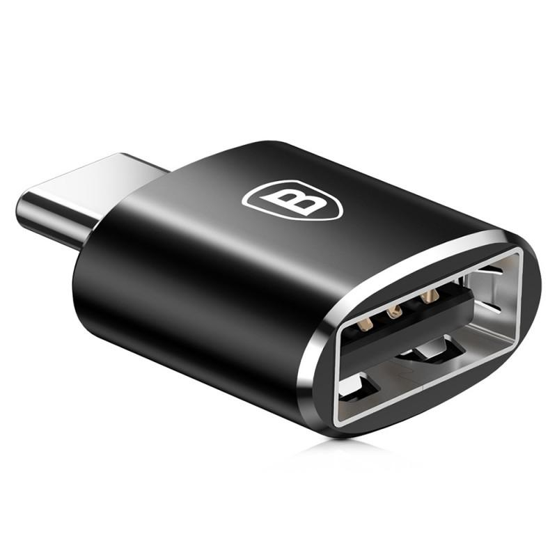 Adaptor Baseus Mini OTG CATOTG-01, negru [2]