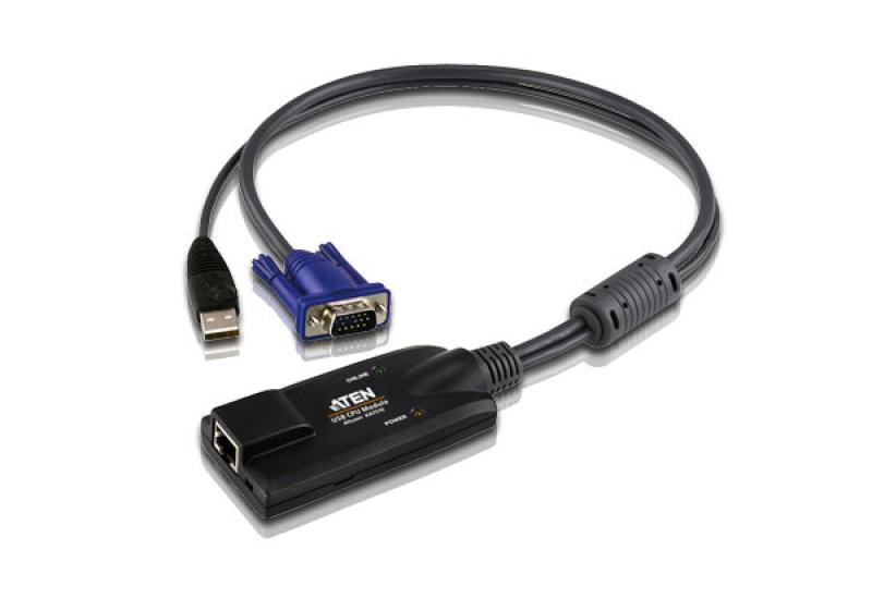 Adaptor KVM USB-VGA ATEN KA7570-AX. Tastatură de tip port: PS/2, Mouse tip de port: PS/2, Video Type portul: VGA. Greutate: 125 g, Lăţime de ambalaj: 42 mm, Adâncimea de ambalaj: 124 mm. Dimensiuni(Lx [1]