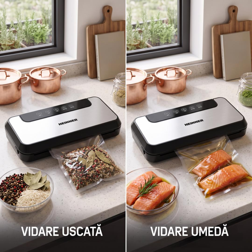 Aparat de vidat și sigilat HEINNER FoodPrime Seal HAV-Y1109SS [9]