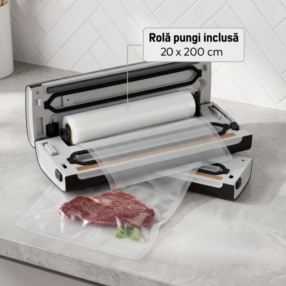 Aparat de vidat și sigilat HEINNER FoodSeal HAV-Y136BKSS [7]