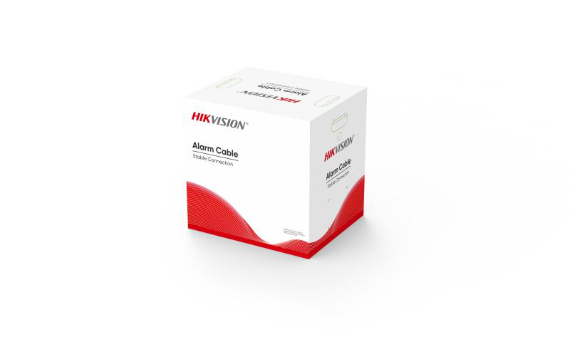 Cablu alarma Hikvision DS-1AC4APL1; 4 fire: 4×0.22 mm2, rezistenta foc: CPR Eca, 25AWG, material cupru integral, rola 100m . [2]